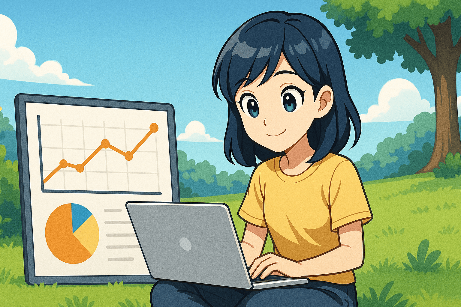 girl performing EDA using gemini